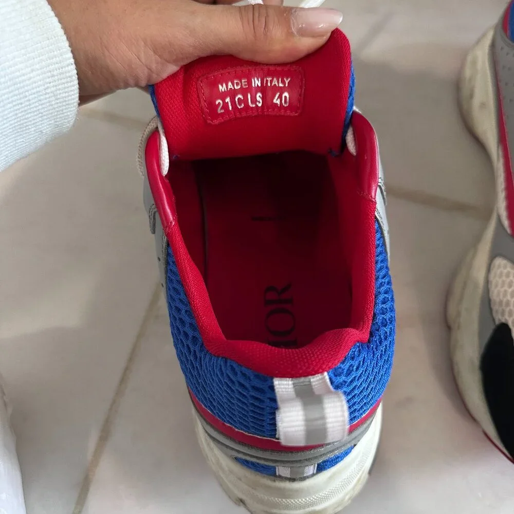 Authentic Dior B22 Sneakers Size 40 with Box - Picture 5 of 13